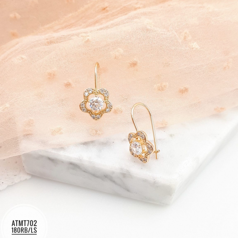XUPING ANTING EMAS LUX FLOWER