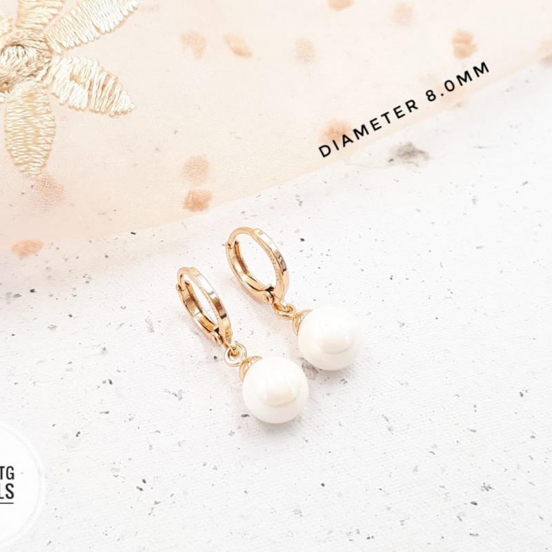 XUPING ANTING EMAS MUTIARA TG