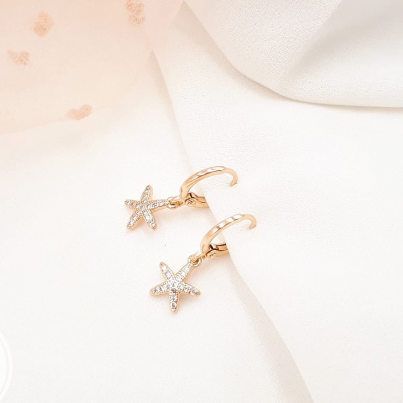 XUPING ANTING EMAS STARFISH