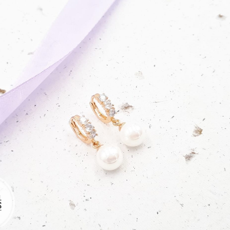 XUPING ANTING GOLD MUTIARA