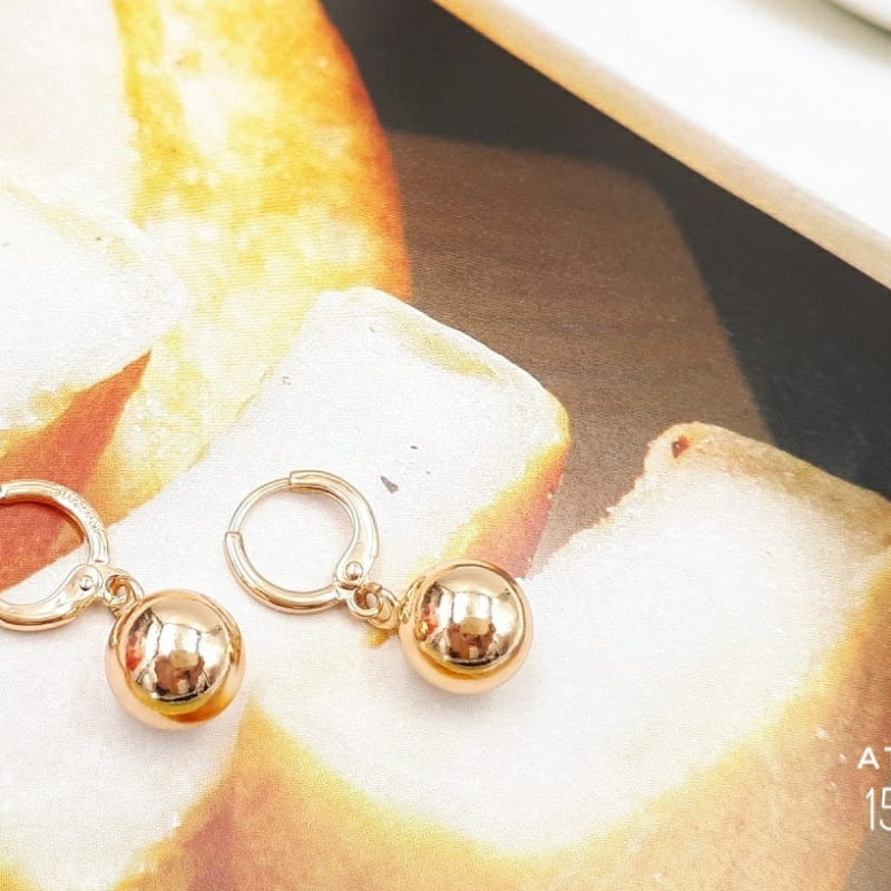 XUPING ANTING KLIP GOLD BALL