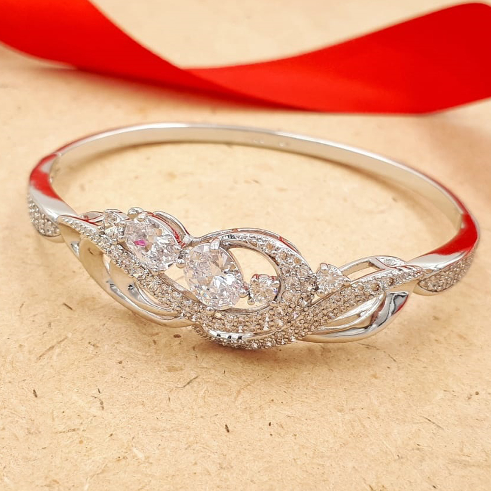 XUPING GELANG BANGLE SILVER LUX STONE