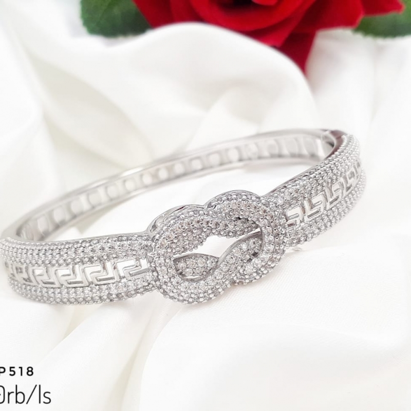 XUPING GELANG BANGLE SILVER LUX TIED
