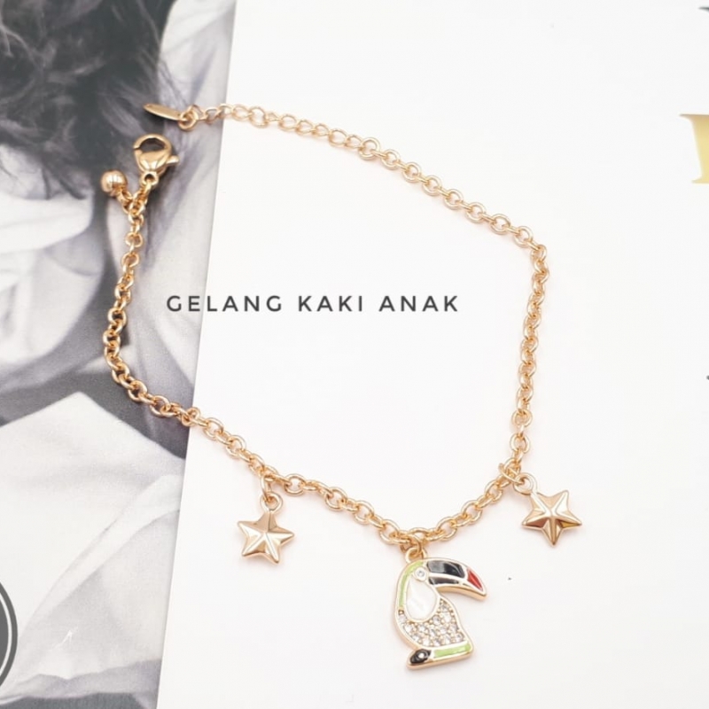 XUPING GELANG KAKI ANAK BIRD