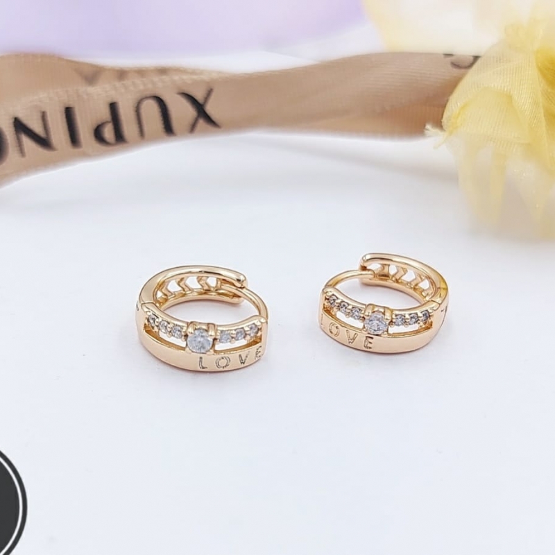 XUPING GIWANG KLIP GOLD LOVE