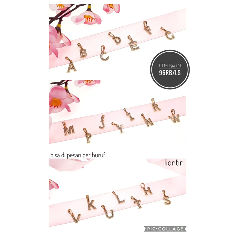 XUPING LIONTIN GOLD LITTLE ALPHABET