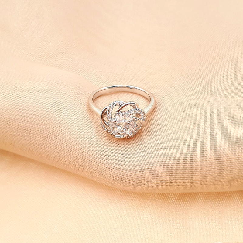 XUPING CINCIN SILVER FLOWER